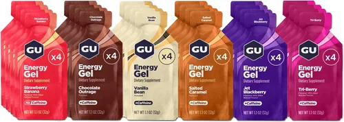 Vista 14 de GU Energy Original Sports Nutrition - Geles energéticos, 24 unidades, vegano, sin gluten, kosher y sin lácteos, energía sobre la marcha