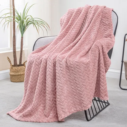 Vista 35 de Exclusivo Mezcla Manta de forro polar para sofá, 50 x 70 pulgadas, camello