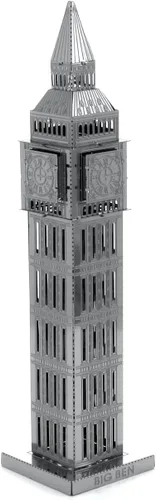 Vista 2 de Metal Earth Modelo de corte láser 3D - Conjunto de 4 puntos de referencia