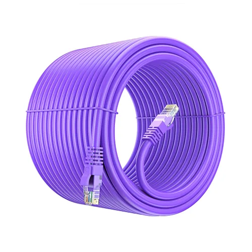 Vista 23 de Maximm Cable Ethernet Cat6 de 30 pies, 10 Gbps 550 MHz, RJ45 sin enganches Negro