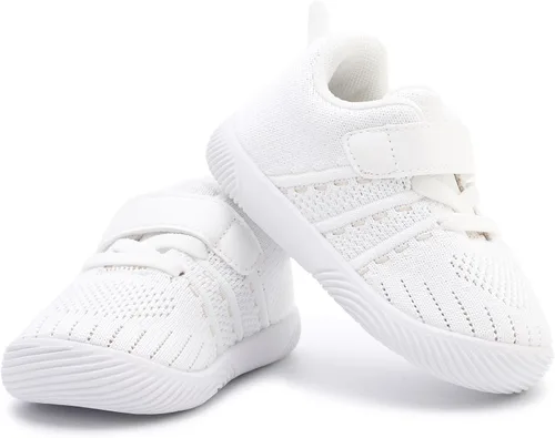 Vista 3 de Zapatos de bebé para niño y niña, zapatos para caminar sin cordones para bebés, zapatos para primeros pasos, 6, 9, 12, 15, 18, 24 meses