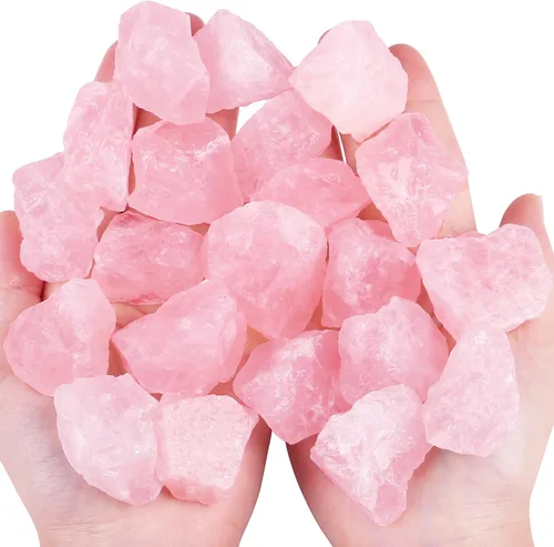 Vista 29 de QINJIEJIE Varias piedras de cristal en bruto 10 colores piedras de cristal curativas 1" piedras preciosas grandes a granel para voltear, cabinas