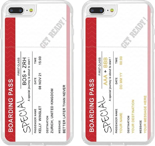 Vista 220 de Funda de teléfono personalizada para Apple iPhone 8 Plus iPhone 7 Plus, personalizada con foto, imagen, texto, imagen, diseño de imagen