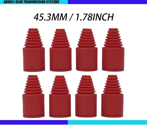 Vista 2 de Juego de 8 fundas de eje para rótulas Wicked Edge Hpi Baja Rovan 5B 5T 5Sc King Motor Redcat Rampage Mt v3,0.866 x 1.850 in Rojo