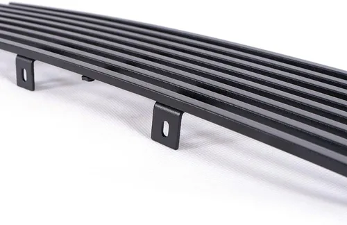 Vista 7 de CHEDA Parrilla Billet Negra de Inserción para Parachoques Compatible con Ford F150 Pickup 2009 2010 2011 2012 2013 2014 (Negro)