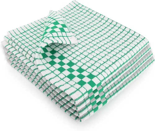 Vista 23 de Paños de cocina clásicos Fecido Classic Collection resistentes, superabsorbentes y hechos 100 % algodón. Paños de cocina de grado profesional hechos