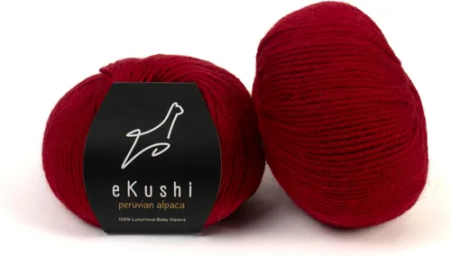 Vista 91 de 100% Hilo de Alpaca Baby para Tejer y Ganchillo - 1 Cono de Hilo Premium DK - Ligero, Hipoalergénico y Térmico Hecho en Perú - Ideal para Proyectos