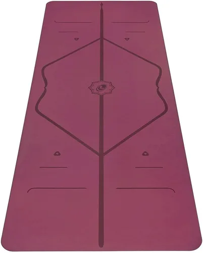 Vista 12 de Liforme Esterilla de yoga original – Bolsa de yoga gratuita incluida – Sistema de alineación patentado, agarre guerrero, antideslizante, ecológico