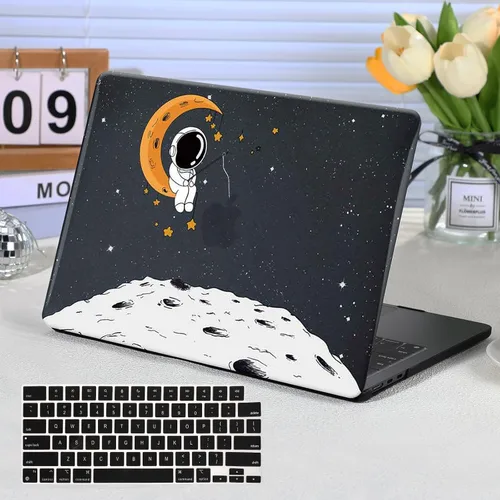 Vista 11 de Funut Funda para MacBook Pro de 13 pulgadas 2025 2024-2016 versión M2 M1 A2338 A2251 A2289 A2159 A1989 A1708 A1706, carcasa rígida de plástico
