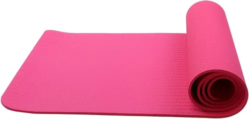 Vista 10 de Attraction Design Alfombrilla de yoga antideslizante extra gruesa para yoga, respetuosa con el medio ambiente, alfombrilla de yoga de alta densidad