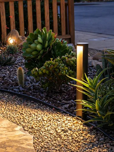 Vista 3 de LEONLITE 5CCT - Luces de paisaje de bajo voltaje, luces LED antirreflejos de 5 W, carcasa de aluminio fundido a presión, impermeable IP65