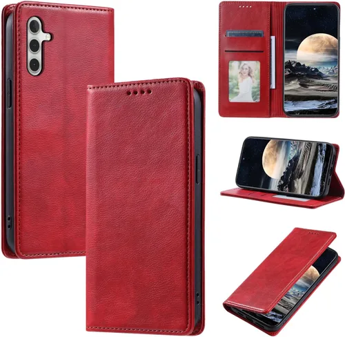 Vista 35 de Funda de cuero compatible con Google Pixel 7, compatible con Google Pixel 7 5G GVU6C GQML3 Flip Folio PU Funda de cuero negro