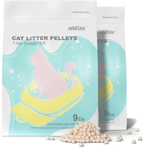 Vista 8 de Recambios genéricos de pellets de arena para gatos, 9 libras, exclusivamente para sistemas de caja de arena de doble capa, deshidratación, control