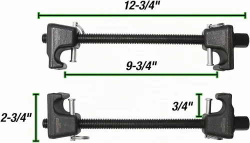 Vista 2 de OEMTOOLS 25553 Compresor de resorte helicoidal, compresor de resorte MacPherson seguro y eficiente, mantenimiento de puntal y resorte helicoidal