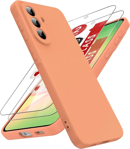 Vista 107 de LeYi Funda para Motorola Moto G Play 4G 2024: Funda para Moto G Play 4G 2024 con funda delgada y antiarañazos, silicona líquida a prueba de golpes