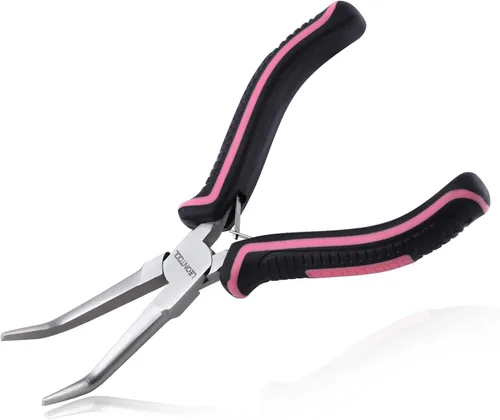 Vista 10 de Mini alicates de corte diagonal de 4 pulgadas, cortadores laterales con resorte Mini Diagonal Wire Cutters, for Jewelry Making, Artificial