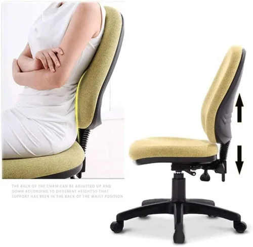Vista 2 de La cómoda decoración de silla de oficina hace que tu habitación u oficina sea giratoria (estilo 1)