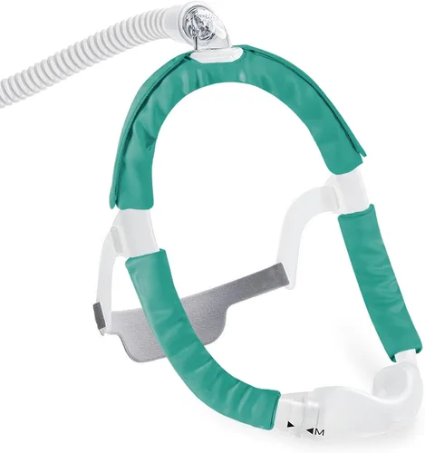 Vista 14 de Paquete de 3 fundas de correa CPAP de satén suave, protector de cabello CPAP para mujer, universal y cómodo, para correas de máscara CPAP Dreamwear