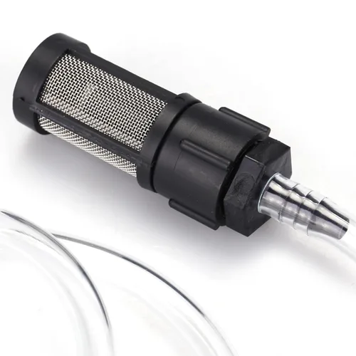 Vista 9 de Kit mezclador Venturi de inyector de fertilizante, kit de inyector de fertilizante Venturi de riego de rosca G3/4 con tubo y filtro de 6.56 pies