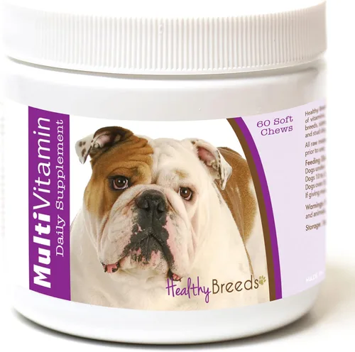 Vista 200 de Healthy Breeds Affenpinscher - Masticables blandos multivitamínicos, 60