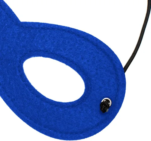 Vista 11 de Máscaras de ojos de superhéroes para niños Negro