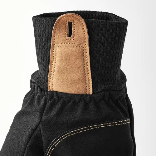 Vista 6 de Hestra Guante cortavientos para tirar, impermeable, resistente al viento Negro