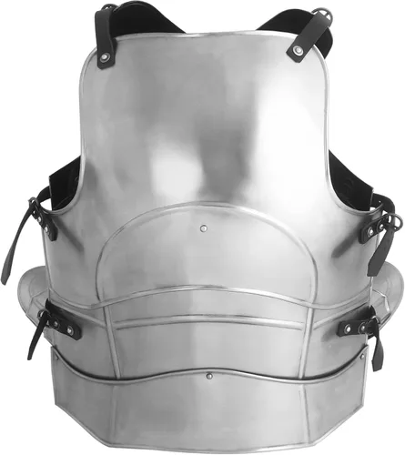 Vista 6 de Lord Of Battles Armadura de fantasía medieval Correas de cuero genuino Armadura de torso Knight Fantasy Recreation LARP Cosplay