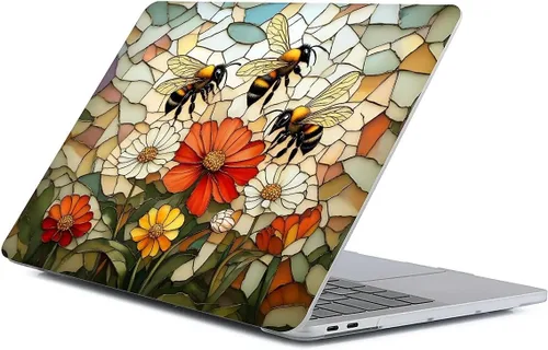 Vista 21 de Funda para computadora MacBook Pro de 13 pulgadas, modelo A1425/A1502, modelo A1425/A1502, diseño de primera calidad, funda rígida para laptop 3D