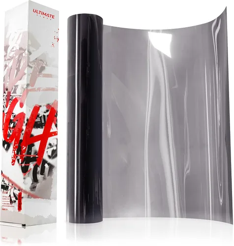 Vista 7 de VViViD+ Ultimate - Envoltura de vinilo con tinte para faros delanteros y traseros (16" x 10 pies, humo súper ligero)