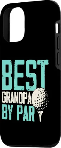 Vista 2 de iPhone 14 Best Grandpa By Par Fathers Day Funny Golfing Golfer Grandpa Case