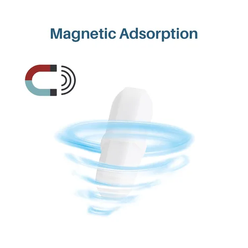 Vista 4 de SWANSOFT Agitador magnético pequeño de 10 piezas de 0.787 in/0.8 pulgadas, barra de agitación de PTFE