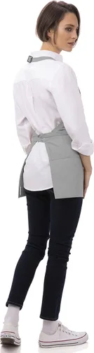 Vista 2 de Chef Works - Delantal unisex de tres bolsillos