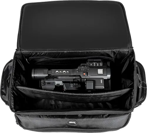 Vista 8 de Ultimaxx Bolsa de artilugios profesionales extra grande, resistente al agua, compatible con videocámaras y accesorios para videocámaras Sony
