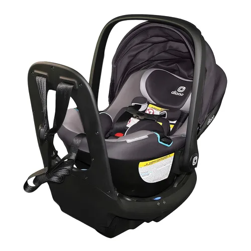 Vista 10 de Diono LiteClik30 RXT SafePlus Asiento de Coche Infantil y Base, Orientado hacia Atrás para Bebés de 4 a 13.6 kg, Ingeniería SafePlus, con Inserción