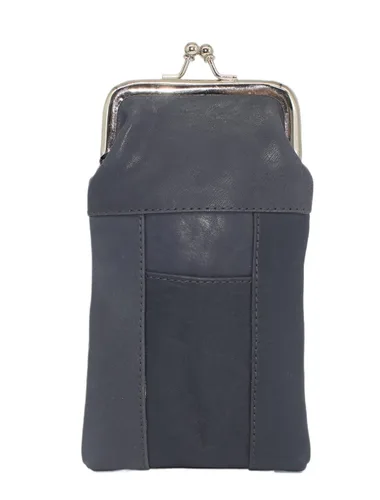 Vista 9 de Marshal® - Estuche para cigarrillos de cuero, bolsillo regular o 100 para encendedor de 100 (color azul bebé)