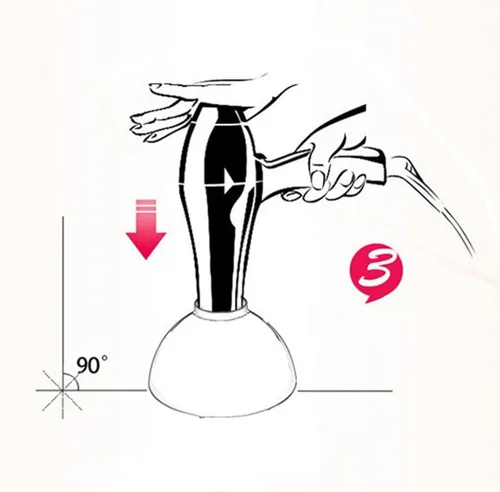 Vista 6 de Difusor universal para secador de pelo, secado rápido, adaptable para secadores de pelo, difusor de cabello universal para el cuidado del cabello