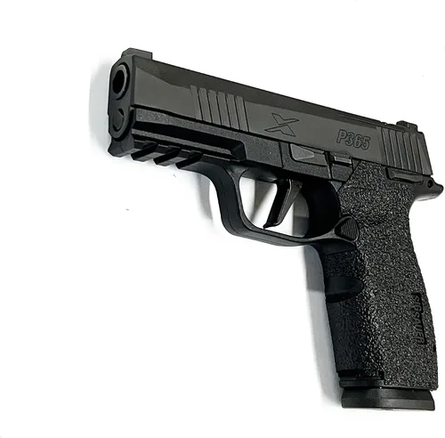 Vista 9 de Handleitgrips Textured Rubber Gun Grip Enhancement Kit for Sig Sauer P365 X-Macro with Safety