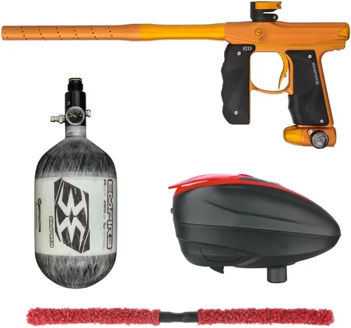 Vista 25 de Action Village Empire Mini GS TP Contender Kit de pistola de paintball con tanque 68/4500