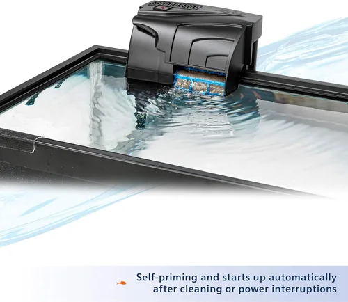 Vista 5 de Aqueon QuietFlow 10 LED PRO Filtro de Potencia para Acuario de Tanque de Peces Para Hasta 20 Galones de Acuarios