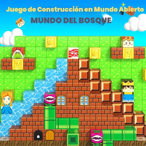 Vista 6 de Soyee Bloques Magnéticos - Juego de Construcción de Mundo Magnético de Mina para Niños Pequeñas Juguetes Sensoriales para Niños y Niñas Edades 3-5