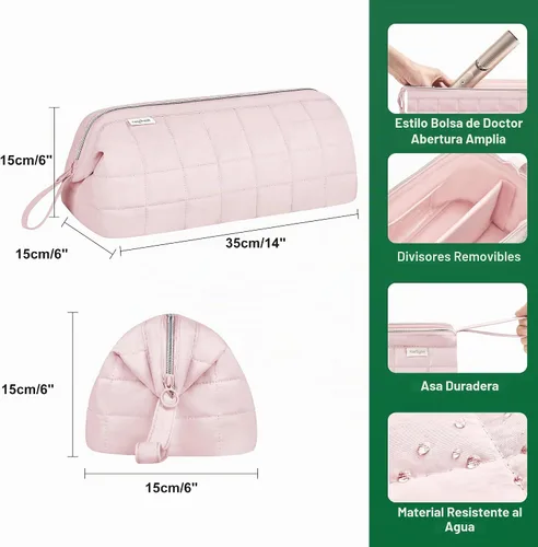 Vista 5 de KarSyon Organizador de Bolsa de Viaje para Herramientas de Cabello para Estuche Dyson Airwrap Soporte Secador de Cabello Shark Flex Style Cepillo