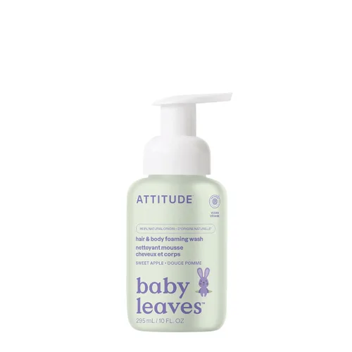 Vista 14 de ATTITUDE Lavado Espumoso 2 en 1 para Cabello y Cuerpo de Bebé, Champú Jabón Verificado por EWG, Dermatológicamente Probado, Hecho con Ingredientes