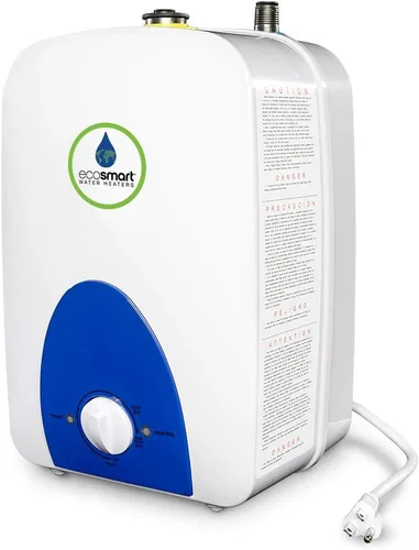Vista 2 de Minitanque calentador de agua EcoSmart de 120 voltios, capacidad de 1 galón, ECO MINI 1, 1440watts, 120 volts