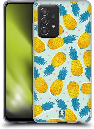 Vista 14 de Head Case Designs Apple Fruit Prints - Funda de gel suave compatible con Galaxy A52 / A52s / 5G (2021)