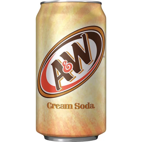 Vista 4 de A&W Cream Soda, latas de 12 fl oz, paquete de 12