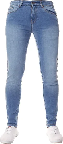 Vista 3 de ENZO - Pantalones vaqueros para hombre, diseño de mezclilla