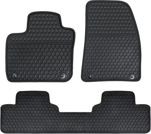 Vista 12 de Alfombrillas de suelo de coche personalizadas para Volvo S60 2011-2018 (no modelos Inscription) y V60 2015-2018, alfombrillas protectoras