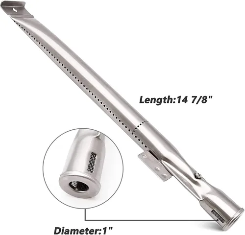 Vista 6 de Hiorucet Piezas de repuesto para parrilla Nexgrill 2 Burner 720-0864, 720-0864M. Reemplazo de placas de calor y quemadores para parrilla Nexgrill