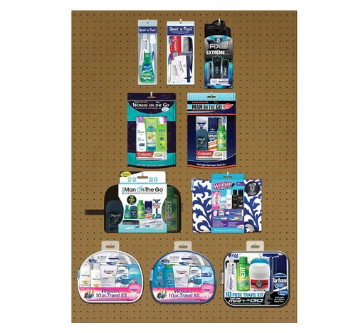 Vista 5 de Convenience Kits - Kit de viaje de lujo para mujer de 10 piezas (paquete de 6), con productos para el cabello Pantene