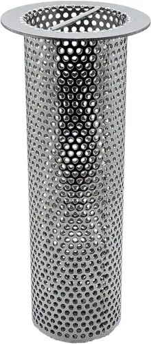 Vista 10 de Colador de drenaje comercial (1, 2 pulgadas de diámetro x 4 pulgadas de alto cilindro)